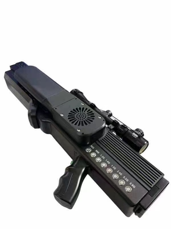  留坝手持便携式枪型低空防御反制八通道