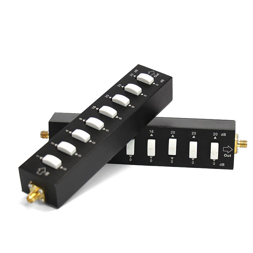  留坝步进可调衰减器SMA接口或N型接口0-90DB可调可选
